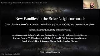 Farnik Nikakhtar • New families in our Solar neighborhood
