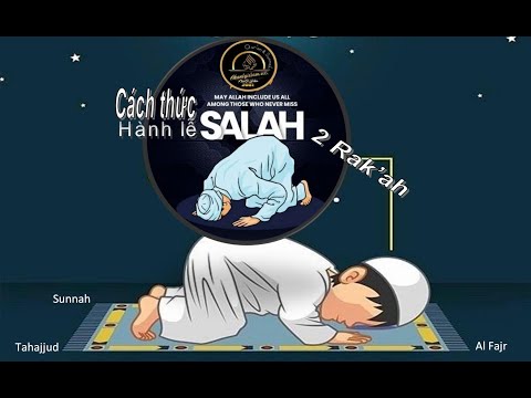 CLIPS CÁCH THỨC HÀNH LỄ SALAH 2 RAKAT