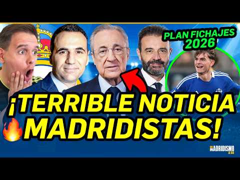 😳⚪🟣¡ESTA NOTICIA es TERRIBLE! | ÚLTIMA HORA y FUTURO del REAL MADRID...
