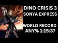 WORLD RECORD Dino Crisis 3 Sonya Express Any 1 15 37 Xbox Emu