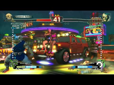 SSF4 AE: ProudStrawberry (Gouken) vs DC Zeus (Sagat) - Ranked Match (720p HD)