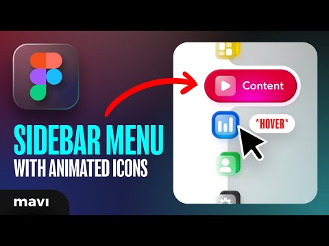 Figma Tutorial ANIMATED Analytics Icon – INTERACTIVE Glassmorphic Icon HOVER State