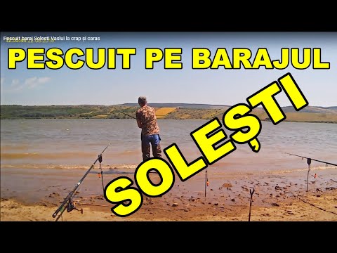 Pescuit baraj Solesti Vaslui la crap și caras