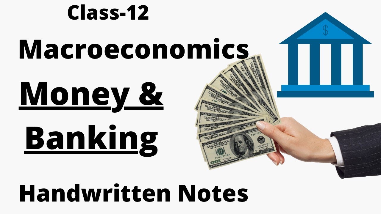 CBSE Class-12  Commerce • Money & Banking • Macroeconomics Handwritten Notes 📝#Cbse #Shorts #shorts