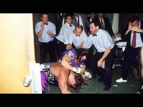 Macho Man Randy Savage brawls with Crush