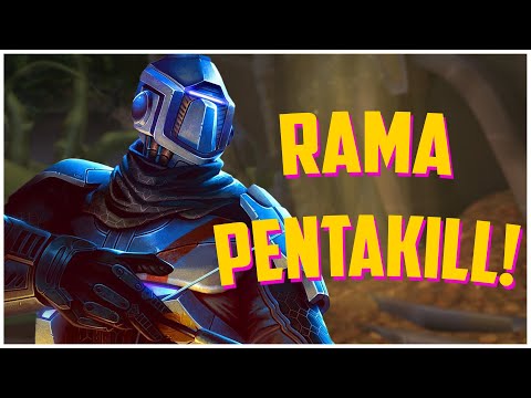RAMA PENTAKILL!! RANKED S8 SMITE