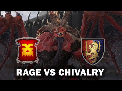 Rage vs Chivalry - Total War Warhammer 3