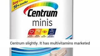 Centrum vs One a Day Vitamins