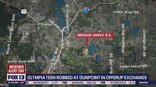 Police look for suspect after teen robbed at gunpoint in OfferUp exchange