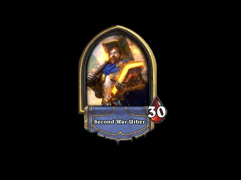 Second War Uther All Hero Quotes - Hearthstone