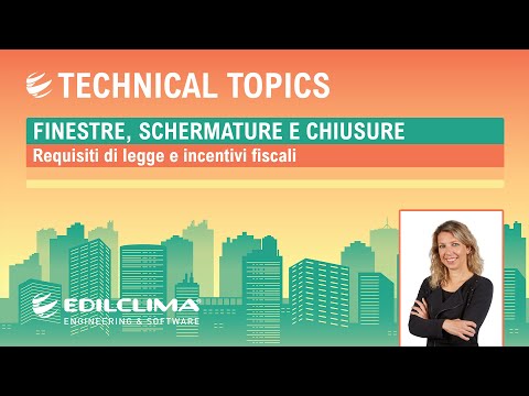 Puntata n.35 - Finestre, schermature e chiusure: requisiti di legge e incentivi fiscali