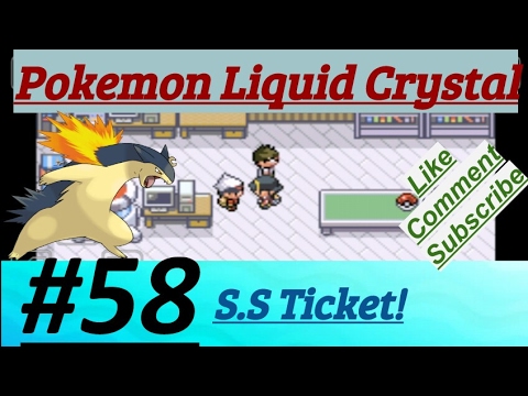 Pokemon Liquid Crystal Episode 58 Defeated Brendan & Got S.S Ticket From Elm