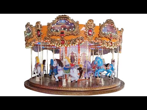 Ifun Game Factory 16 seats Merry Go Round Carousel Amusement Rides