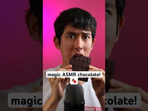 magic chocolate! 🍫 #asmr