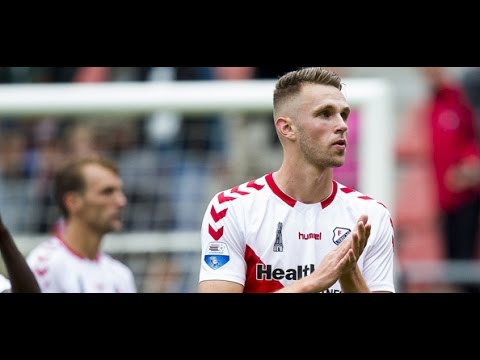 Leon de Kogel voorafgaand de wedstrijd FC Utrecht - Go Ahead Eagles
