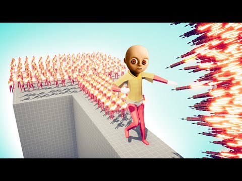 100x BABY IN YELLOW + GIANT vs EVERY GOD - TABS | Totally Accurate Battle Simulator