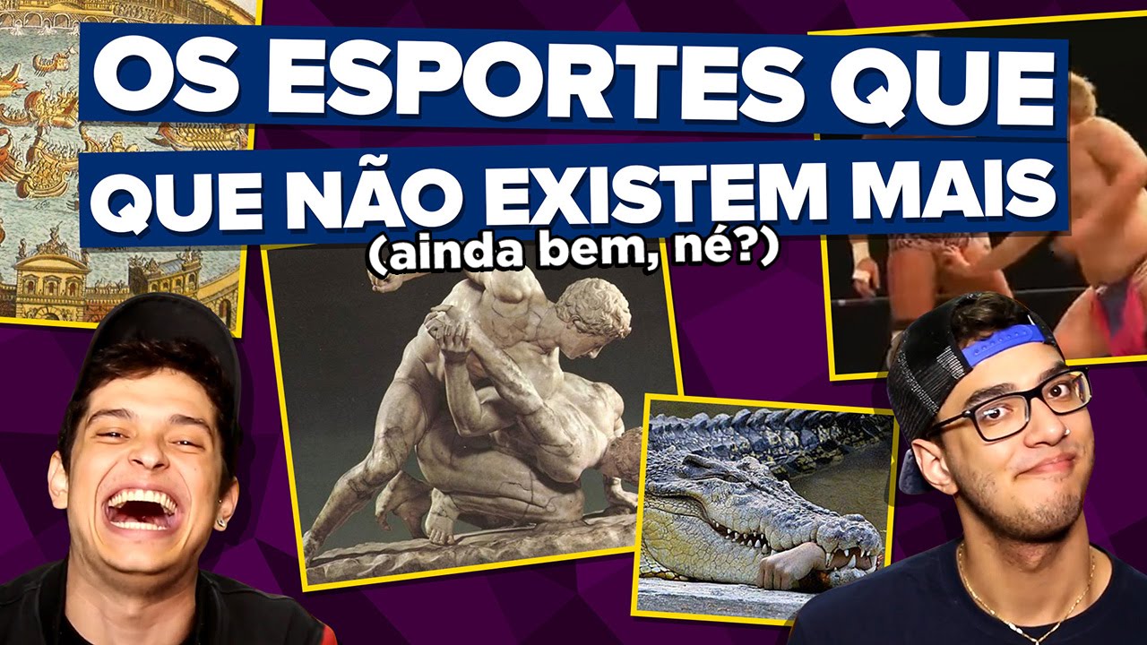 OS BIZARROS ESPORTES QUE NÃO EXISTEM MAIS