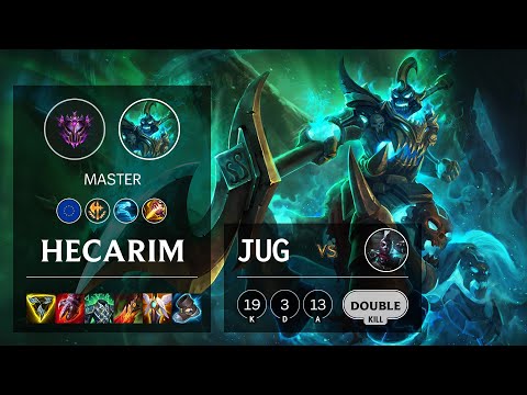 Hecarim Jungle vs Ekko - EUW Master Patch 11.24