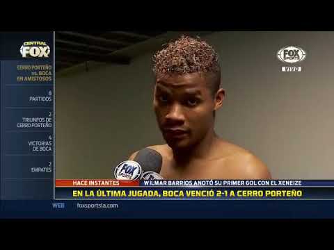 Declaraciones de Wilmar Barrios y Espinoza post Cerro Porteño 1-2 Boca