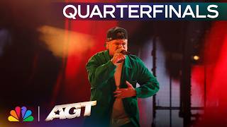 Luke Taleno FIGHTS For His DREAM With An Emotinal Rap Anthem | Quarterfinals | AGT 2026 thumbnail