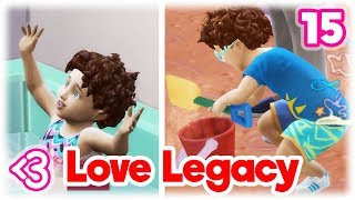 BUBBLE BATHS & DRIVE-IN DIRT // LOVE LEGACY GEN 3 #15 (Let's Play the Sims 4)