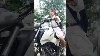 School Girl Rider Xtreme Bike Riding  #shorts #yts