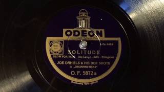 Joe Daniels - Solitude - 78 rpm - Odeon OF5872