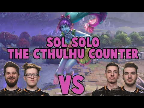 LASBRA & VENENU VS. JAKE & BARRA! | SOL SOLO BUILD!