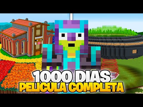 Sobreviví 1.000 DÍAS en Minecraft 1.21 [PELÍCULA COMPLETA]