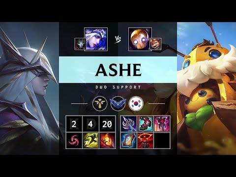 Ashe Support vs Blitzcrank - KR Diamond Patch 25.13