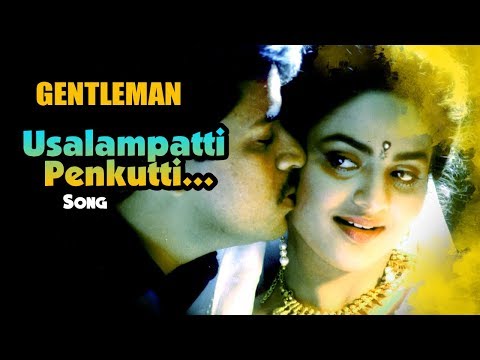 AR Rahman Hit Songs | Usalampatti Penkutti Song | Gentleman Tamil Movie | Arjun | Madhoo | AR Rahman
