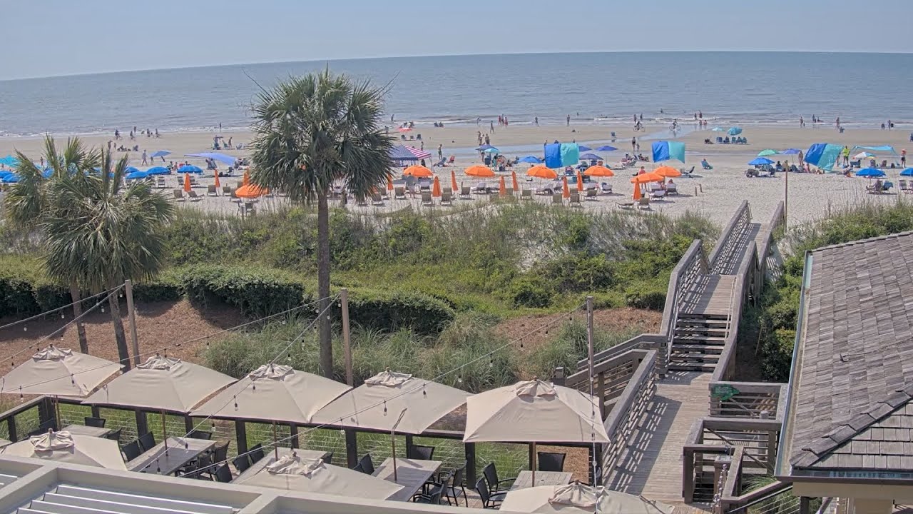 Live webcam view of Sea Pines Beach Club Livestream