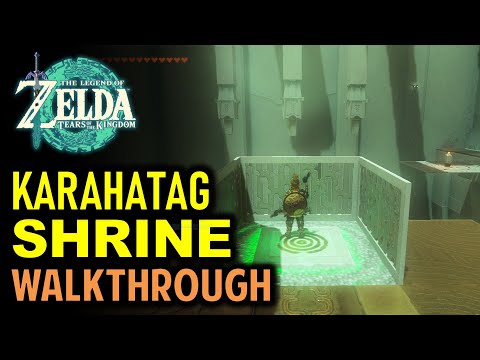 Karahatag Shrine Puzzle: Drifting Flame Walkthrough | Legend of Zelda: Tears of the Kingdom