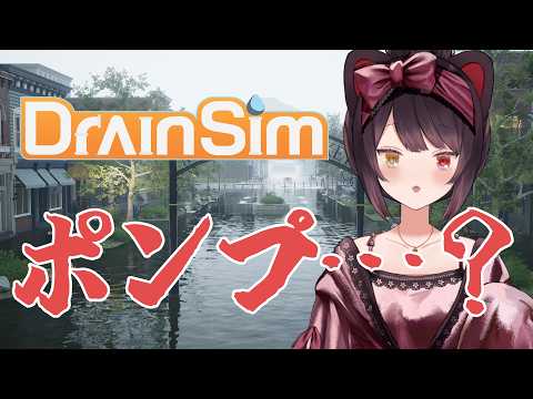 【DrainSim】貯金してるのでポンプは買えません【戌亥とこ/にじさんじ】