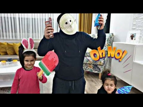 ice cream thief حرامية الايسكريم !!(Parodi) Esila ve Alvina Dondurma Hirsizini Sakaciktan Hapse Atti