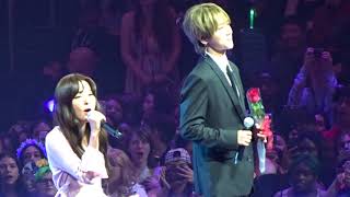 KCON NY 2018 Day 1 - Special stage - Yesung (SUJU) Seulgi (Red Velvet) - Darling U