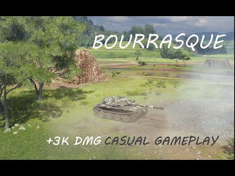 Casual WoT Gameplay with the Bourrasque
