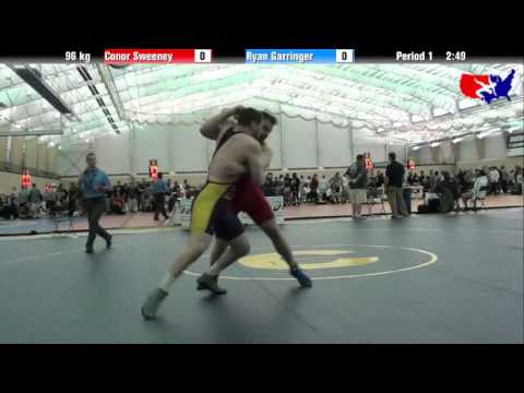 Conor Sweeney vs. Ryan Garringer at 2013 ASICS University Nationals - FS