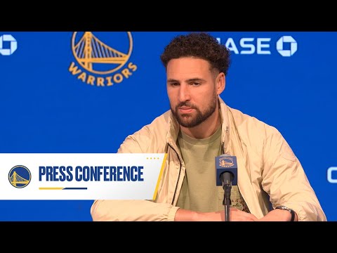 Klay Thompson Comments on His Game Winner vs. Kings | Nov. 1, 2023