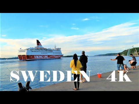 STOCKHOLM WALK 4K: NACKA: Augustendalsvägen