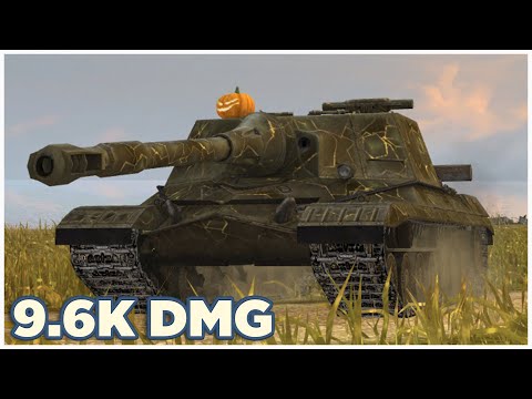 Object 268 • 9.6K DMG • 5 KILLS • WoT Blitz