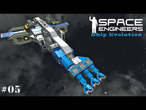 Space Engineers: Ship Evolution - Elusive Silver And Wing Redesign EP5