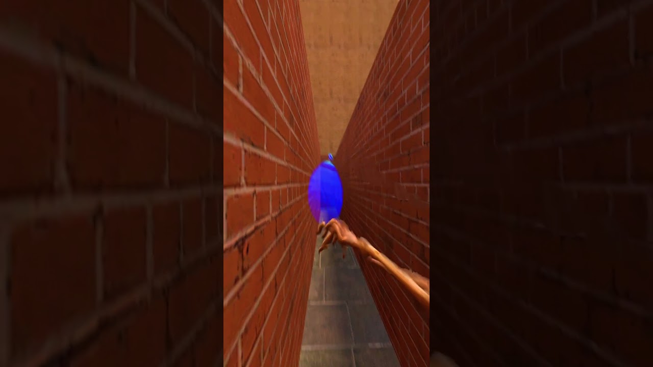 SCP-096 GLITCH 😱 BROKEN MAZE CHASE!  #garrysmod #memebattles #gmod