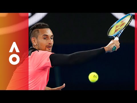 Kyrgios misjudges Dimitrov's return | Australian Open 2018