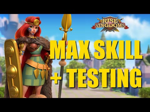 Live now! Unlocking and Max skill Prime Boudica + KvK testing - Rise of Kingdoms
