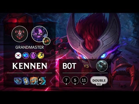 Kennen Bot vs Senna - KR Grandmaster Patch 10.2