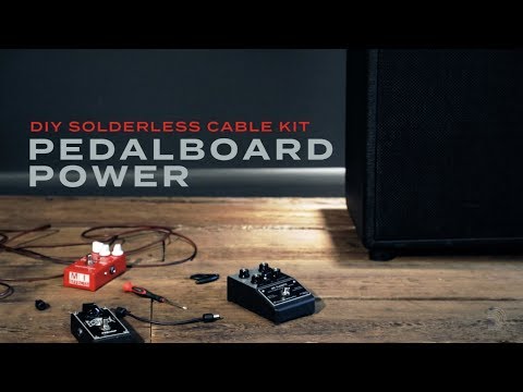 DIY Solderless Pedalboard Power Cable Kit