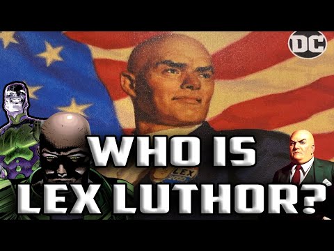 History and Origin of DC Comics' LEX LUTHOR! (Superman Villain)