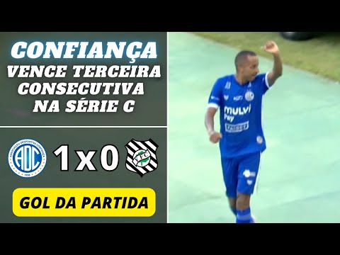 Confiança 1 x 0 Figueirense | Gol da Partida | Brasileirão Série C