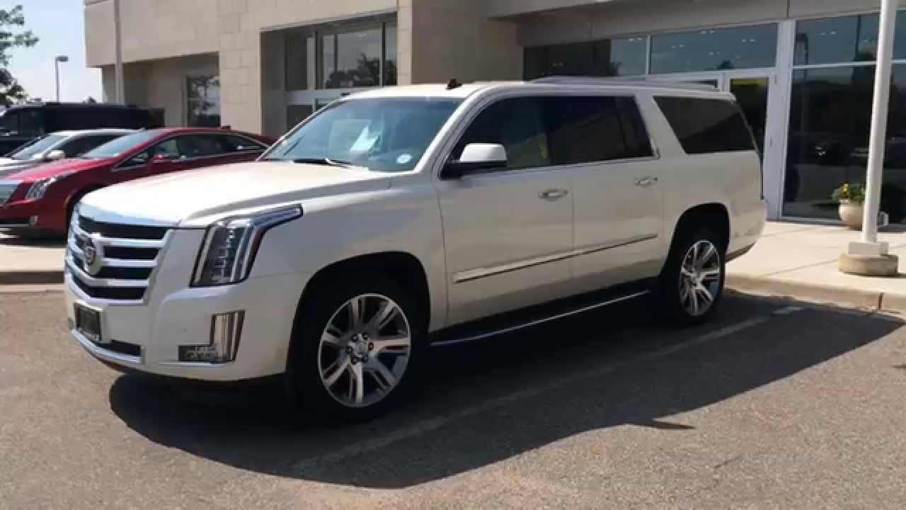 2015 Cadillac Escalade ESV (Start Up, In Depth Tour, and ...